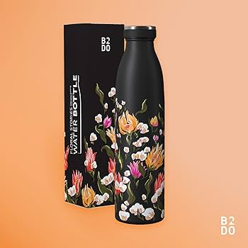 "Floral Stories" Water Bottle