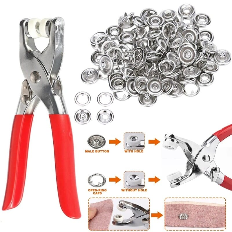 Metal Titch Button (Set of 50)
