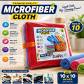 Pack of 10 Microfiber Cloth Set (Premium Quality)