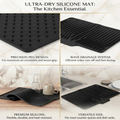 Big Size Silicone Dish Drain Mat