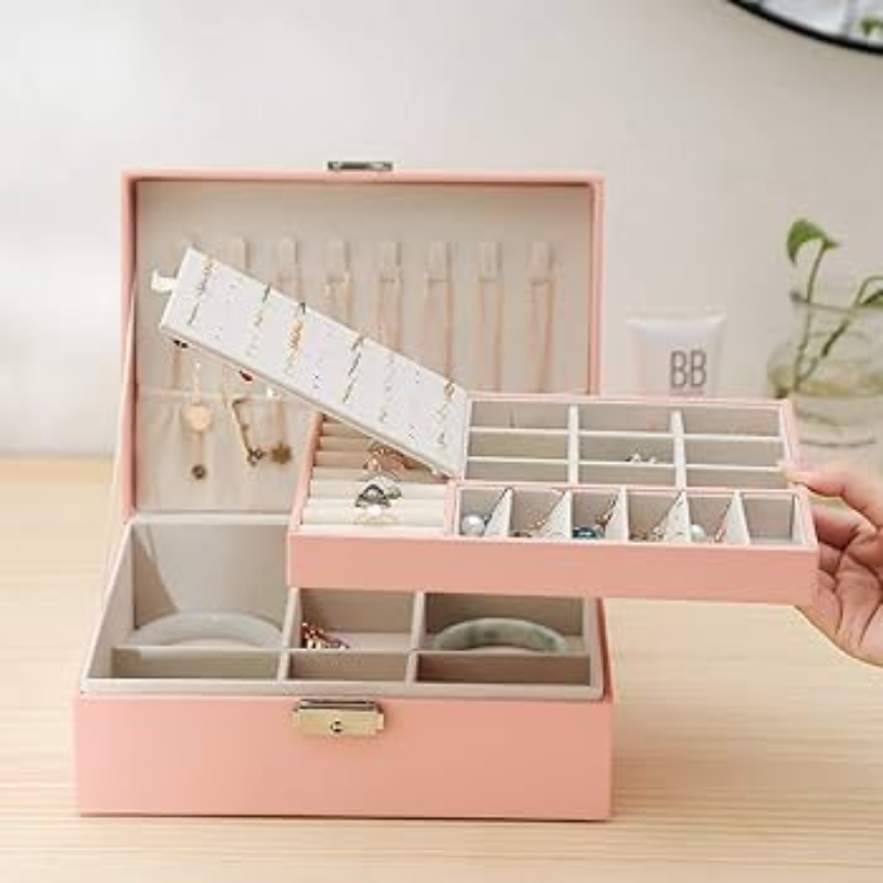 Jewelry Organizer with Key Lock