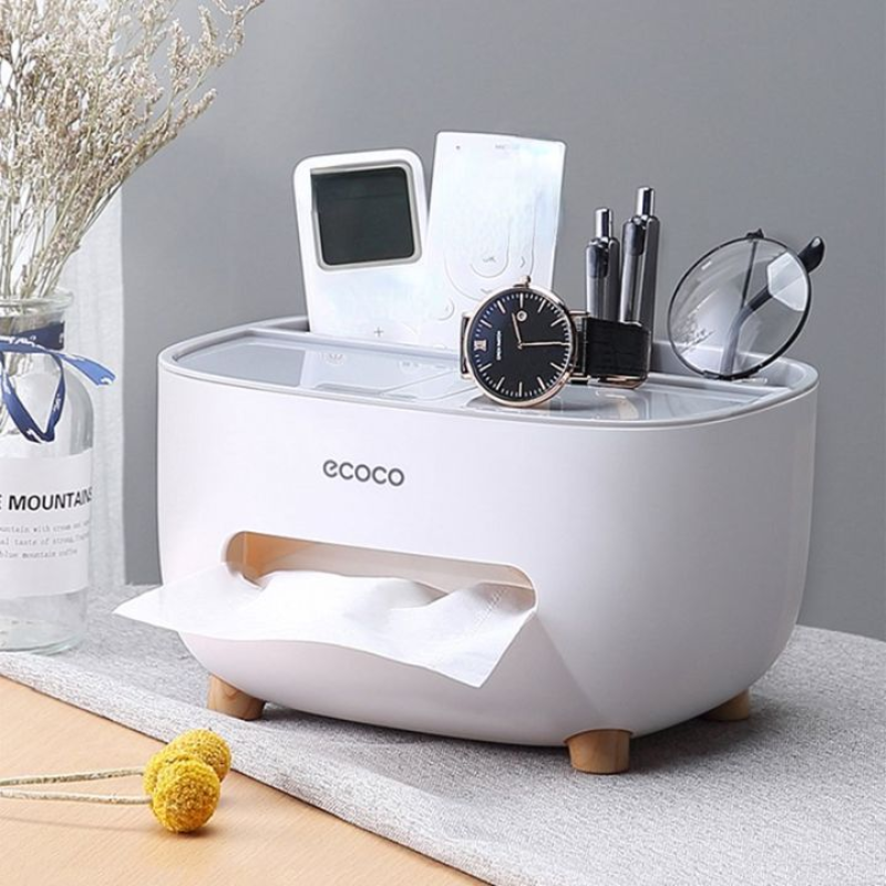 Ecoco Desktop Tissue Box