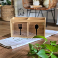Fancy Spoon & Fork Holder