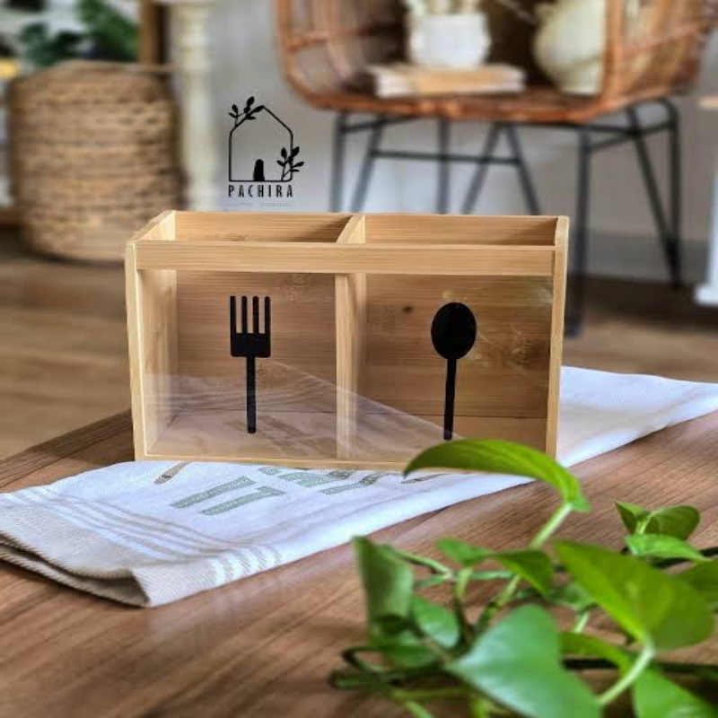 Fancy Spoon & Fork Holder