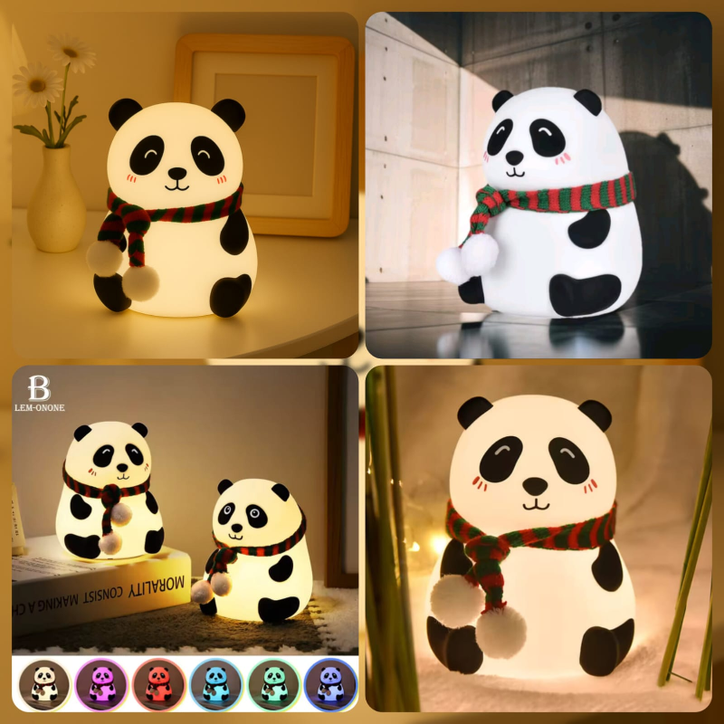 Panda Silicon Night Light