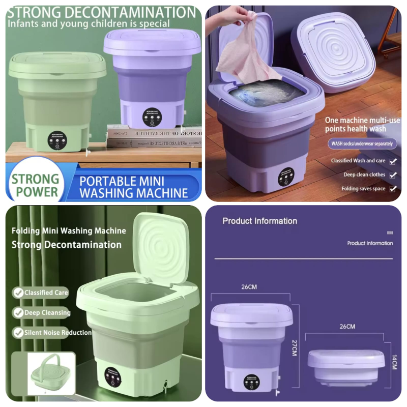 8L Portable Washing Machine