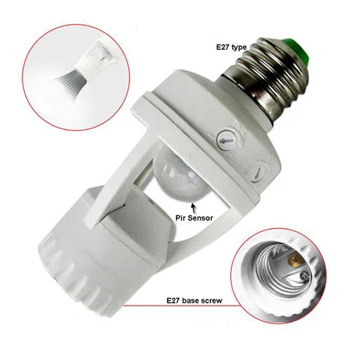 Sensor LED Bulb Holder (Without Bulb)